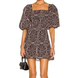 Alexis linen Mini Dress